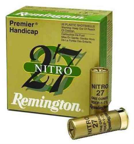 12 Gauge 2-3/4" Lead #8  1-1/8 oz 25 Rounds Remington Shotgun Ammunition